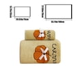 thumbnail image 3 of Ganfancp Acción de Gracias Calabaza Coral Toalla de Baño de Lana Set Toalla Grande y La Cara Toalla de Dos Piezas Suave y Cálida Decoración Del Hogar Buen Artículo para El Uso de Toda La Familia Reba, 3 of 6