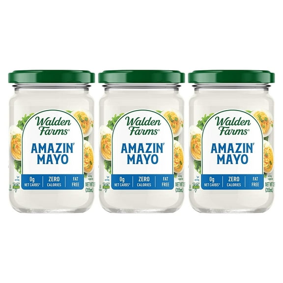 Walden Farms Calorie Free Flavored Mayo Flavor: Amazin', Size: 3 Jars
