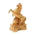 thumbnail image 3 of Estatua de caballo, figurita artesanal de PVC, escultura de animal, adorno de mesa para estantería, sala de estar, dormitorio, centro de mesa, regalo, 3 of 8
