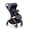 Gray, variant on Babyjoy Foldable Baby Stroller with Reversible Handle Adjustable Backrest Canopy Cup Holder Gray