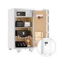 thumbnail image 7 of Tigerking 5.9 Cu.ft. Large Heavy Duty Safe Box for Home, Digital Document Safe with Separate Lock Box and Removable Shelf, 108lb, White, 7 of 7