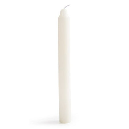 Long Burning Emergency Candles - Emergency Candles - White - Unscented - 10 pieces