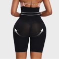 thumbnail image 5 of Women High Waist Shaper Shorts Breathable Body Shaper Slimming Tummy Underwear Panty Shapers  Waist Trainer Body Shaper Abdomen (Black,XS  S), 5 of 7