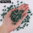 thumbnail image 2 of Elcoho 100 Pieces 2.5V Clear Mini Christmas Replacement Bulbs, 170 mA, 0.42 Watt Bulbs with Pinched Green Base for Christmas Trees and Incandescent String Lights Set Supply, 2 of 6