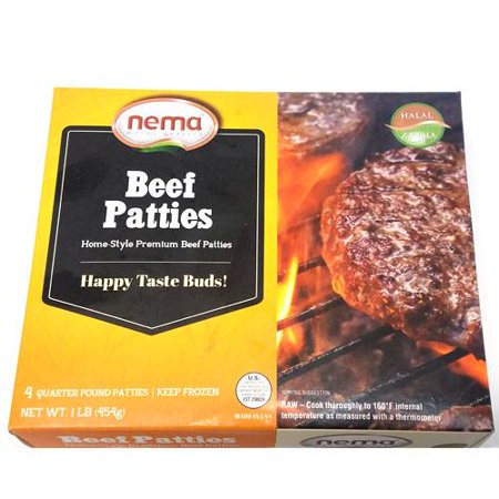 Nema Beef Patties - 4pc (Best Frozen Jamaican Beef Patties)