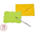 thumbnail image 3 of American Greetings Single Panel Blank Cards with Envelopes, Bright Colors, Patterns and Shapes (40-Count), 3 of 8