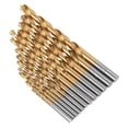 thumbnail image 4 of Hss Foret Hss Acier à Grande Vitesse 13Pcs 1.5 6.5Mm Steenium à Grande Vitesse Enduit Forets Ensemble Outil avec Poignée Ronde, 4 of 8