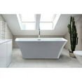 thumbnail image 2 of Blaire 59" x 30" Acrylic Bathtub in Glossy White, 2 of 5