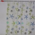 thumbnail image 2 of Classic Sea Shell Peva Bathroom Waterproof Mildew Proof Shower Curtain, 2 of 5