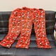 thumbnail image 4 of Sanrio-Pijama de franela de Hello Kitty para mujer, pantalones casuales de lana cálida para el hogar, regalos de otoño e invierno, Halloween, Navidad, Y2k, 4 of 4
