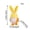 Yellow, variant on Mini Bunny Ear Easter Doll Toys, Soft Small Plush Toys, Portable Desktop Decor Toys, Steady Placement Ornament Toys, Kids Tiny Gift Doll Toys, Mini Easter Plush Toys