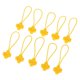 thumbnail image 1 of 10 Uds. Etiqueta con cremallera tira de cuerda para Reisen im Freien chaqueta mochila Amarillo, 1 of 9