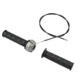 thumbnail image 4 of Empuñadura de acelerador de giro, 2 piezas, cable de acelerador de giro, manija de cable de acelerador de giro para minimoto, manija de cable de acelerador de giro, rendimiento comprobado, 4 of 12