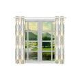thumbnail image 3 of YUSDECOR Rideaux de Fenêtre Mignons Hibou Rideaux de Cuisine Chambre 26x39 Pouces, 2 Pcs, 3 of 3