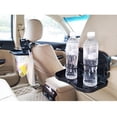 thumbnail image 1 of Organizador Plegable Del Tenedor de de la vaso de La Bandeja Del Asiento Trasero Del Coche, Universal funciones, Fácil de Instalar Gris shamjiam Bandeja de comedor plegable con respaldo para automóvil, 1 of 8