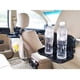 thumbnail image 3 of Bandeja plegable portátil para asiento trasero de coche, portavasos y botellas, mesa de comedor Gris, 3 of 9