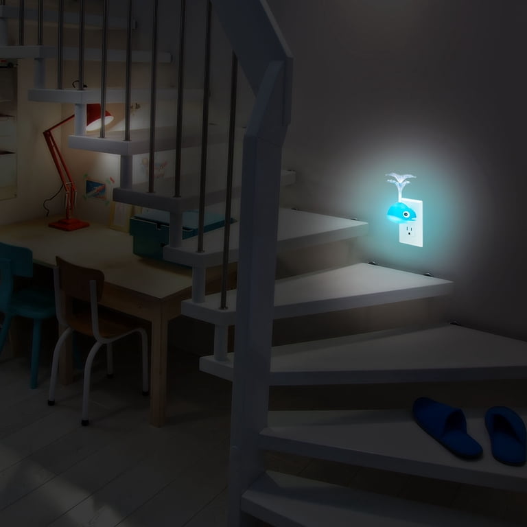 Globe Electric Whale LED Dusk to Dawn Kids Night Light photo 5