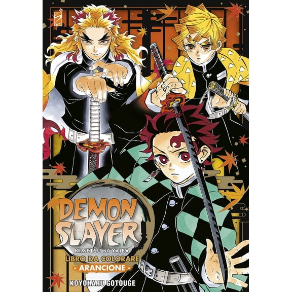 Andrea Maniscalco,Koyoharu Gotoug Demon slayer. Kimetsu no yaiba. Libro da colorare (Paperback)