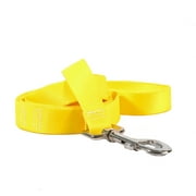 Yellow Dog Design Yellow Simple Solid Lead, 1" Wide and 72" Long