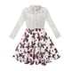 thumbnail image 1 of Vestido de Niña Encaje Perla Flor de Ciruelo Elegante Vestido de Princesa 12, 1 of 7