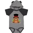 thumbnail image 3 of Inktastic Groundhog Day with Groundhog in Top Hat Boys or Girls Baby Bodysuit, 3 of 5