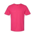 thumbnail image 5 of Gildan Softstyle Men's Midweight T-Shirt, Short Sleeve Classic Fit Cotton Tee, Heliconia, XL, 5 of 5