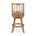 thumbnail image 3 of Sheldon Swivel Counter Stool - Driftwood Wire-Brush, 3 of 9