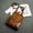Brown, variant on Leather Backpack Women's Summer Retro Fashion Small Square Bag,Black