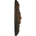 thumbnail image 4 of Ekena Millwork 12 1/4"OD x 2 1/4"P Flower Spiral Ceiling Medallion (Fits Canopies up to 2"), Hand-Painted Rust, 4 of 8