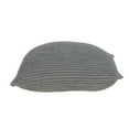 thumbnail image 4 of Parkland Collection Paxon Transitional Grey Pillow Cover With Down Insert, 4 of 10