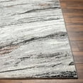 thumbnail image 4 of Hauteloom Glain Living Room, Bedroom Area Rug - Gray, Black - 4' x 6', 4 of 6