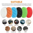 thumbnail image 3 of 12pcs Car Polishing Pad Sponge Kit Polish Waxing Buffing Sandpaper for Headlight Repair Car Paint Refurbish Wheel Polishing, 3 of 10