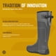 thumbnail image 5 of Botas de caza LaCrosse Alphaburly Pro 18 impermeables para hombre, 5 of 6