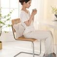thumbnail image 2 of Adjustable Posture Support Cushion - Ergonomic Office Lumbar Support Pillow for Back Pain Relief - Office Chair, Car Seat & Travel Essential (21.65"x12.99", Beige), 2 of 6