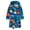 DD153-Blue, variant on Hessimy Girls Soft Fleece Robes Plush Hooded Bathrobes Sleepwear For Kids 2-16 Years Warm Fall Winter Toddler Pajamas (Purple,4-5 Years)