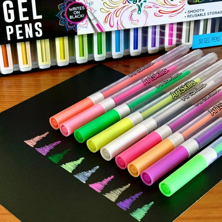 Iridescent Gel Pens – Art Therapy