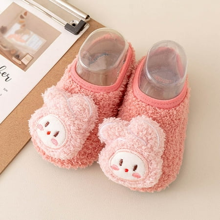 

eczipvz Baby Shoes Toddler Shoes Boys Girls Baby Shoes Soft Sole Slip On Shoes Animal Decorate Toddler High Neck Shoes for Boys (Pink 6.5 Toddler)