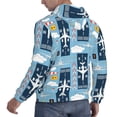 thumbnail image 6 of Salouo Airplanes and Aviation Signs Pattern Men's Fall Hoodie Sweatshirt,Sport Hoodie with Pockets for Men Pullover Casual Hooded Sweatshirt-3X-Large, 6 of 7