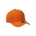 thumbnail image 2 of TopHeadwear Chapeau Ajustable à Crochets et Boucles Structurés, Orange, 2 of 2