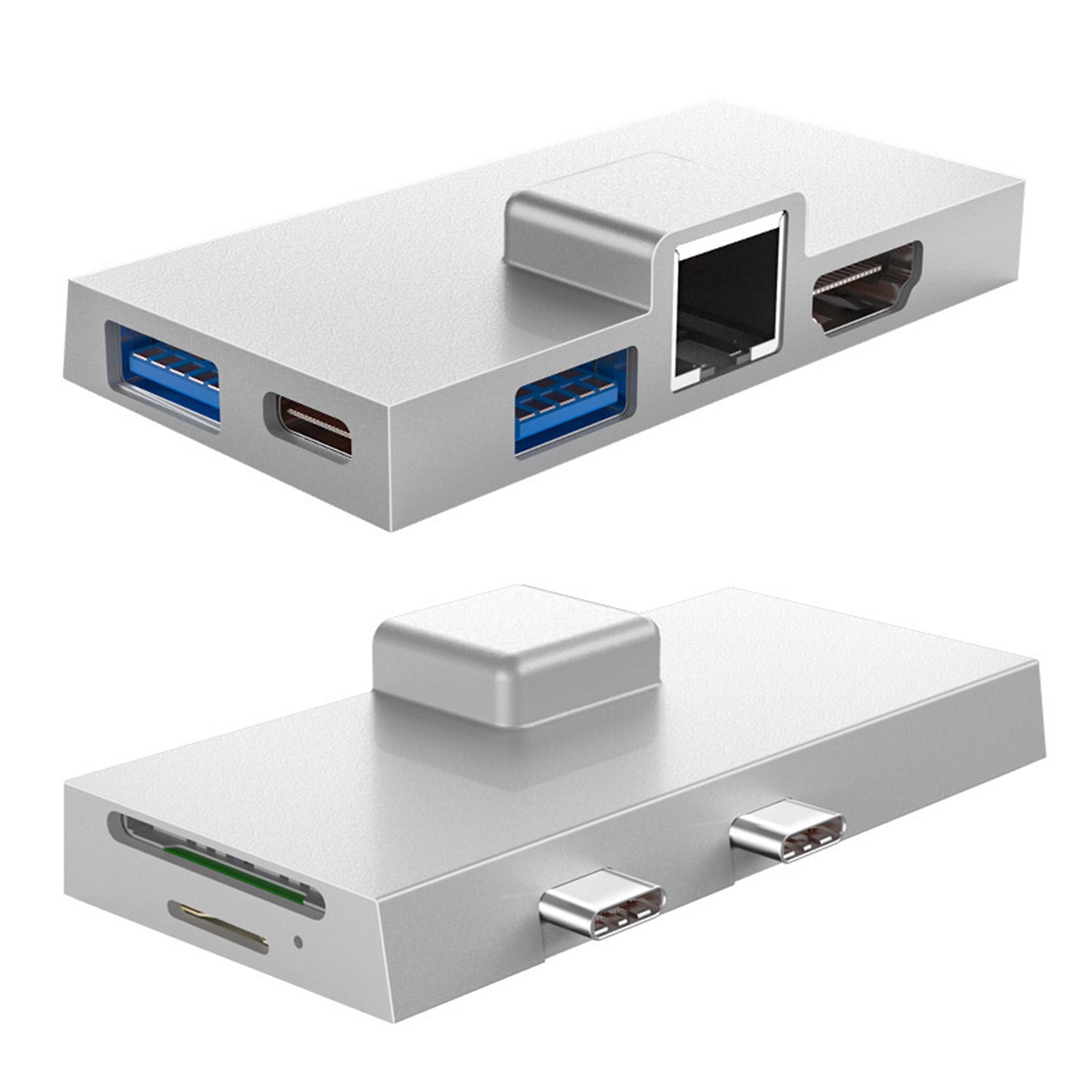 Versatile Docking Station for X/8/9 Type-C Interfaces, TF Card Reader, and USB Ports