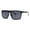 Black (White Kush), variant on Green Kush Men's Sunglasses Matte Black Classic Square Frame UV400