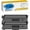 Black*2, variant on TN-258 TN258 Toner Cartridge, Compatible for Brother HL-L3240CDW HL-L3280CDW HL-L8240CDW DCP-L3520CDW DCP-L3560CDW MFC-L3755CDW MFC-L3760CDW MFC-L8390CDW Printers