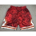 thumbnail image 3 of 2023 nba Chicago Bulls red pockets limited basketball shorts, 3 of 4