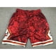 thumbnail image 3 of 2023 nba Chicago Bulls red pockets limited basketball shorts, 3 of 4