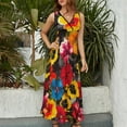 thumbnail image 4 of Leopard Print Pattern Art Sleeveless Dress Women's Summer Suit Dresses for Women 2025 Luxury Party Dress, 4 of 7