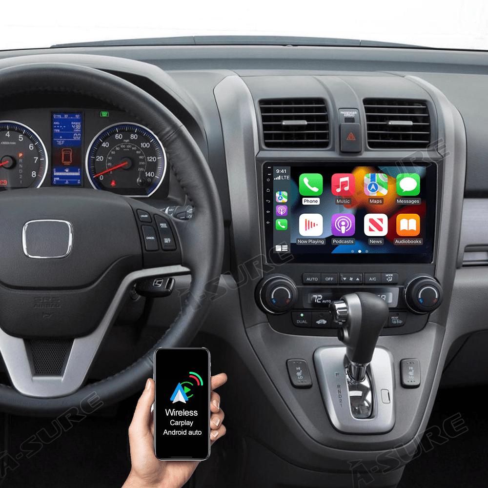 9'' Android Car Radio Stereo GPS Wifi 2+32GB for Honda CRV CRV III