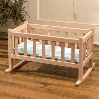 Melissa & Doug Wooden Doll Crib By Melissa & Doug