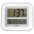 thumbnail image 2 of Atomic LCD Wall Clock with Temperature Date Humidity T-4680, 2 of 2