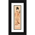 thumbnail image 1 of Anonymous 7x14 Black Ornate Wood Framed Double Matted Museum Art Print Titled: Japanese Queen (1904), 1 of 5