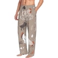 thumbnail image 2 of Fotbe Men'S Chickenclassic Pajama Pants With Elastic Waist And Drawstring Pockets，Pajama Pants Mens Lounge Pants Super Soft, 2 of 9
